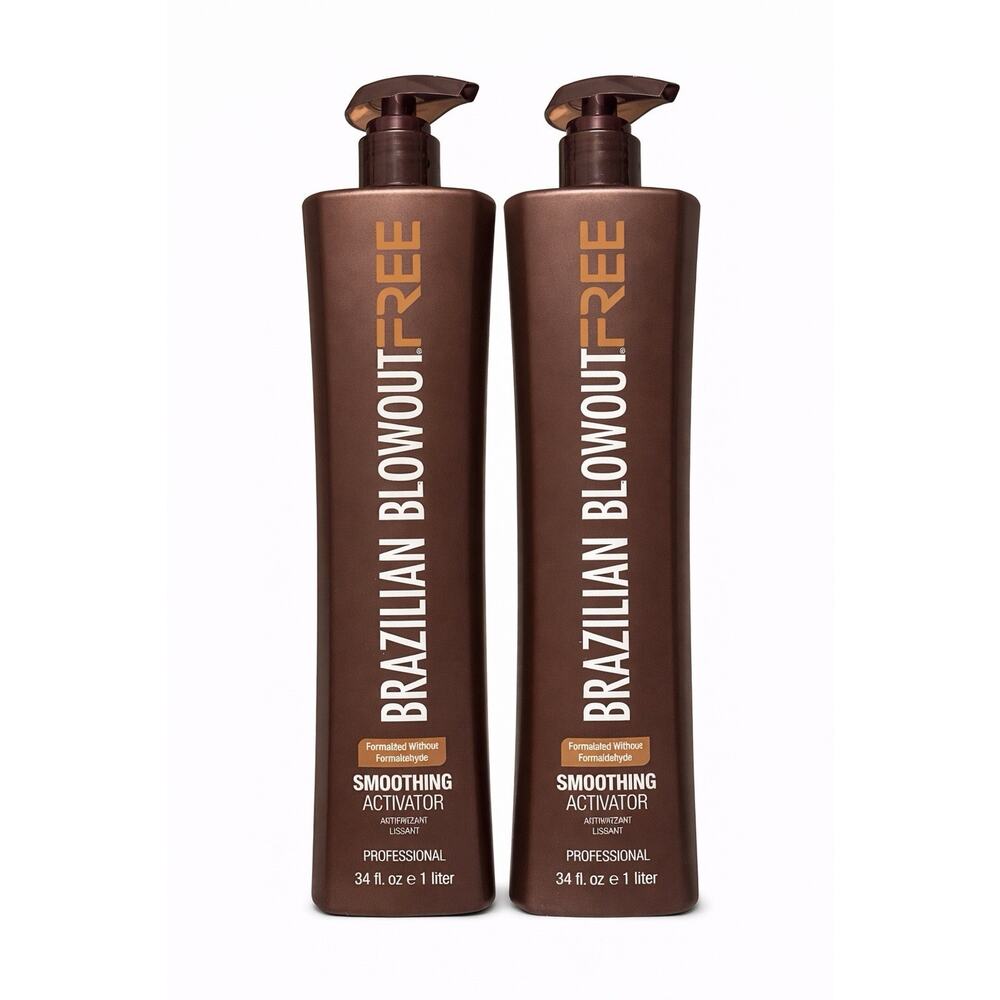 Brazilian Blowout FREE Smoothing Activator 34 fl oz / x2 Duo Set Come With Pump